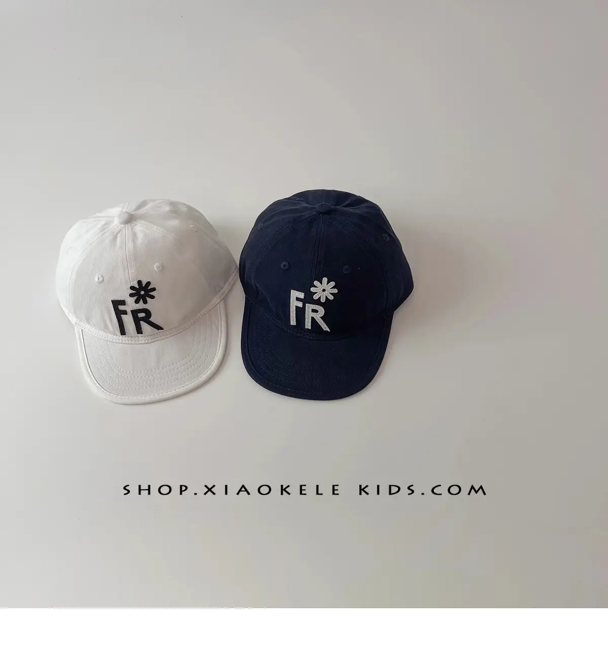Kids Hip Hop Baseball Cap Black FR Logo — feature 4