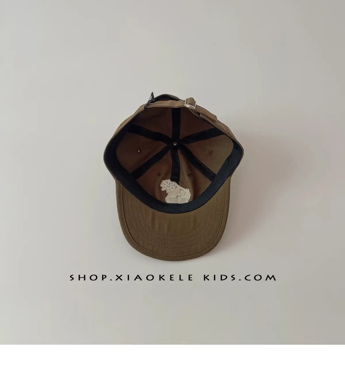 Kids Hip Hop Baseball Cap Black FR Logo — feature 9