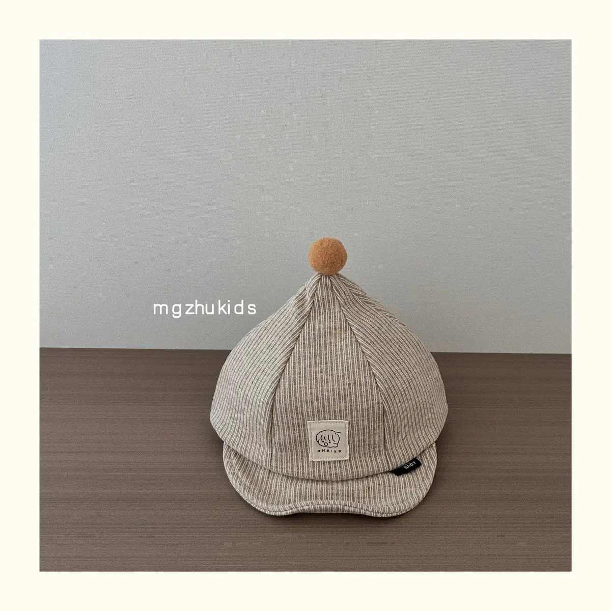 Baby Hat Autumn Winter Medium Thick Stripesd Kids — feature 12