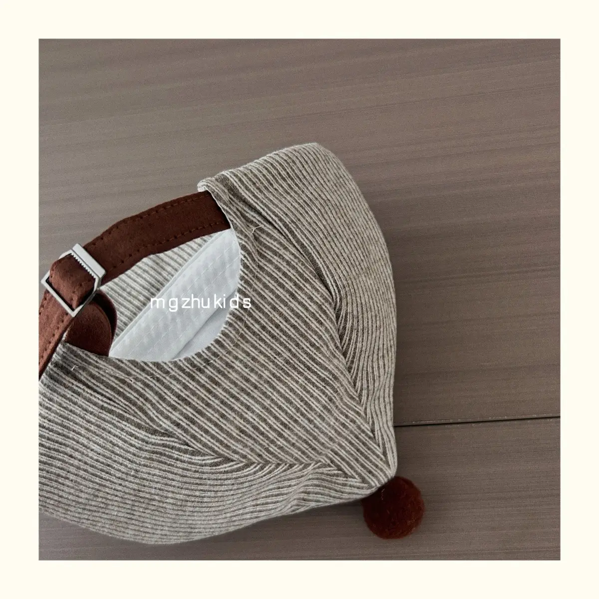 Baby Hat Autumn Winter Medium Thick Stripesd Kids — feature 8