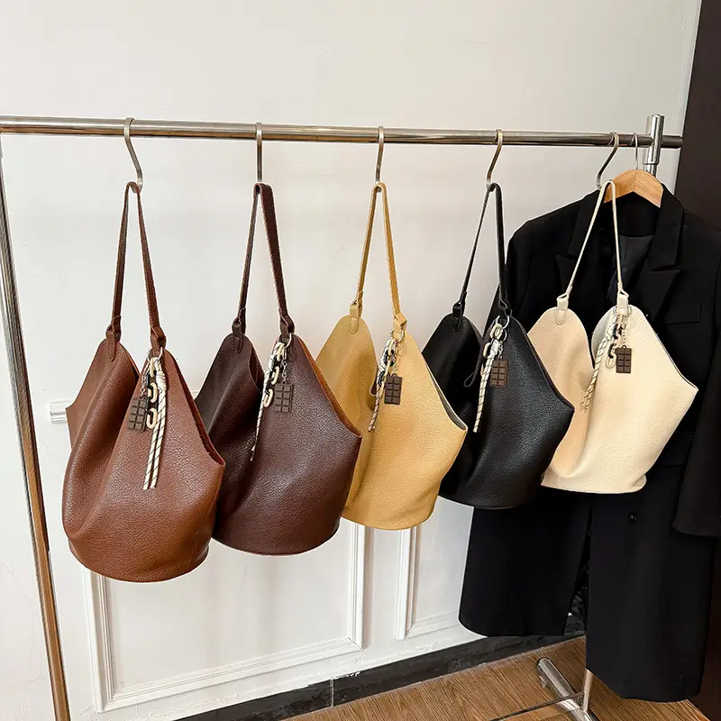 Brown Crossbody Bag for Women Large Capacity Mother In Law Bag — feature 2