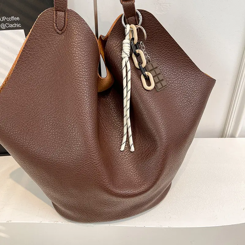 Brown Crossbody Bag for Women Large Capacity Mother In Law Bag — feature 20