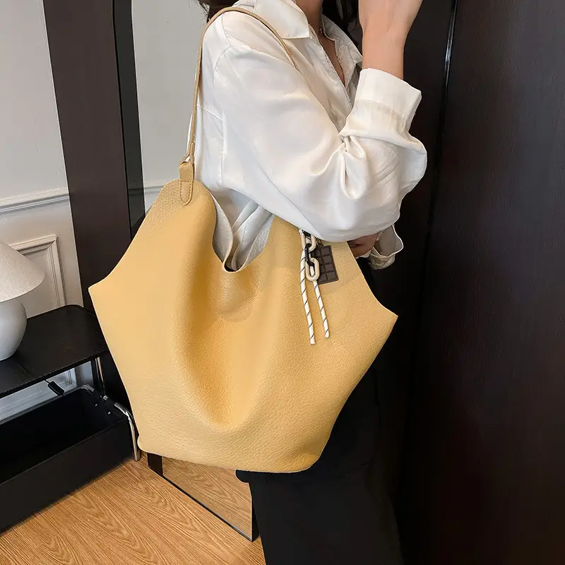 Brown Crossbody Bag for Women Large Capacity Mother In Law Bag — feature 22