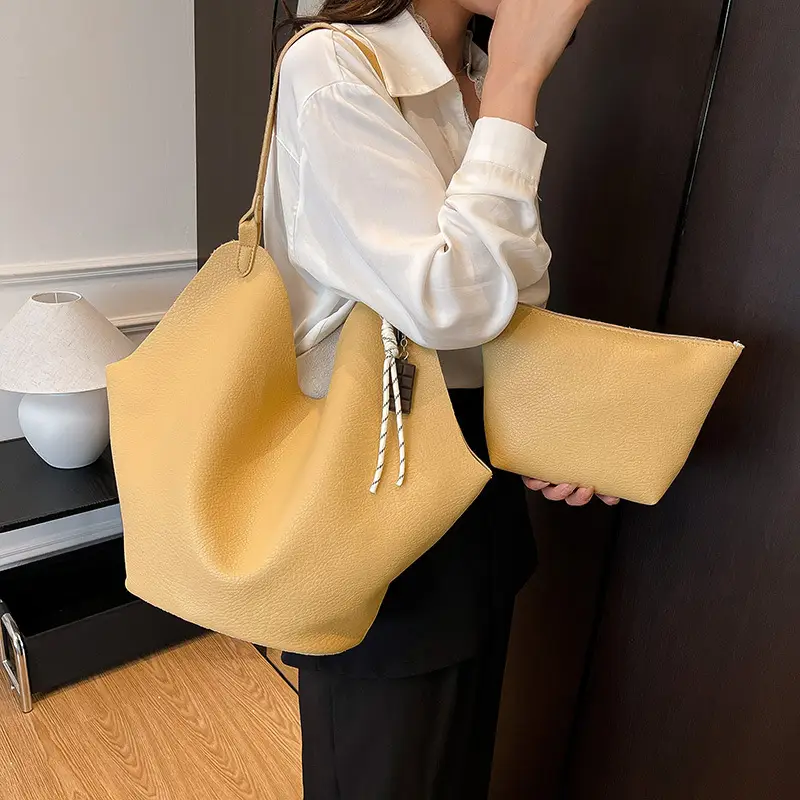 Brown Crossbody Bag for Women Large Capacity Mother In Law Bag — feature 23