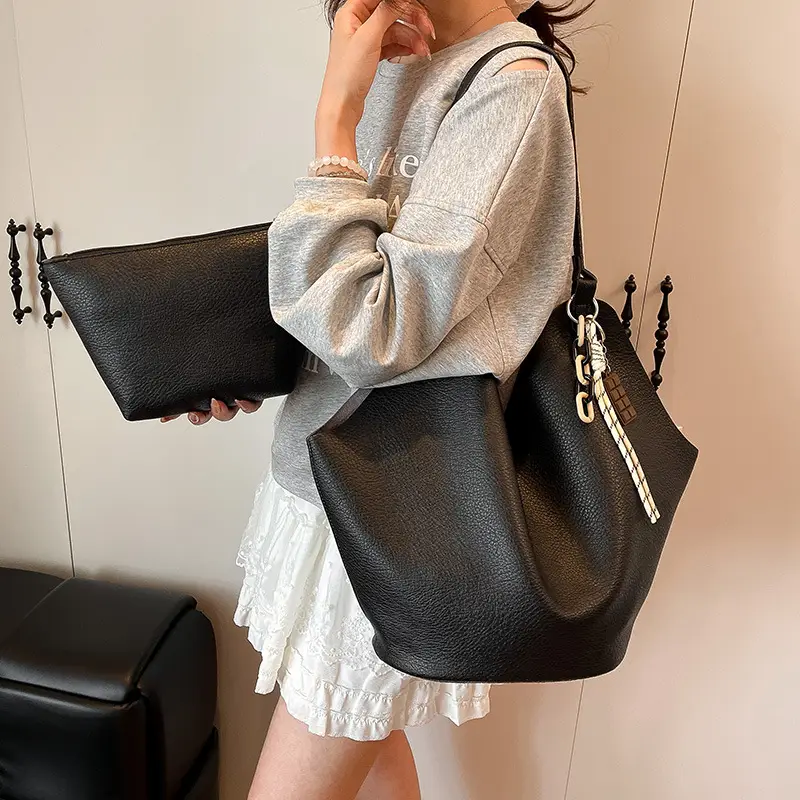 Brown Crossbody Bag for Women Large Capacity Mother In Law Bag — feature 32
