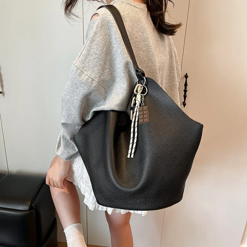 Brown Crossbody Bag for Women Large Capacity Mother In Law Bag — feature 33