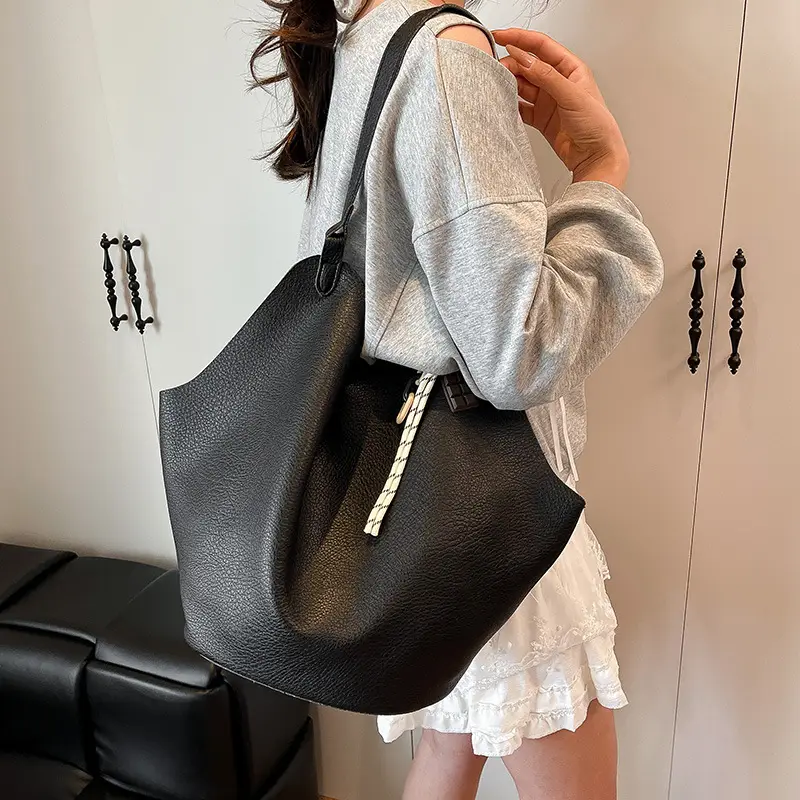 Brown Crossbody Bag for Women Large Capacity Mother In Law Bag — feature 35