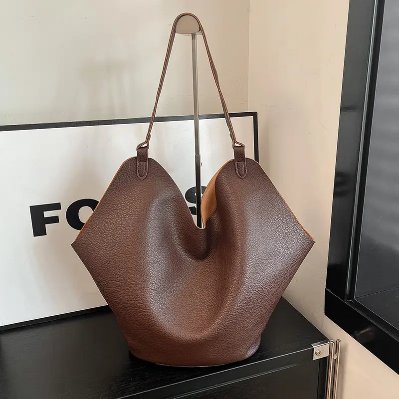 Brown Crossbody Bag for Women Large Capacity Mother In Law Bag - Image 7