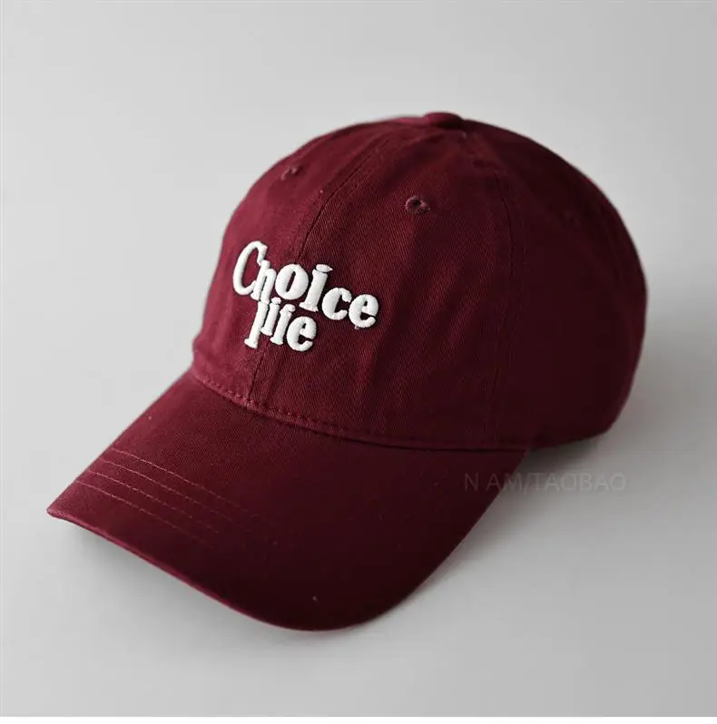 3D Letter Embroidered Beige Baseball Cap for Men Women — feature 4