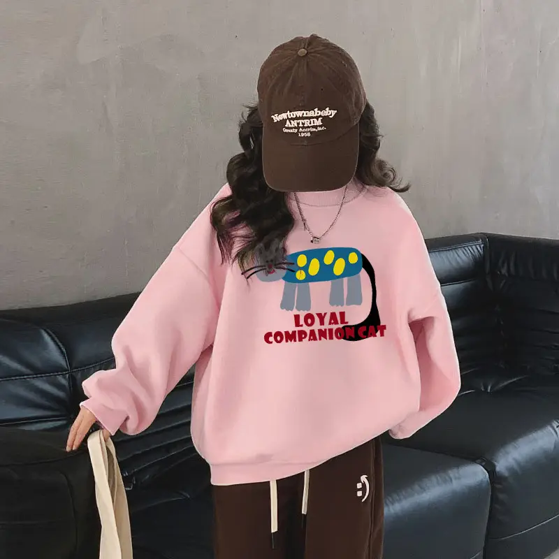 Loyal Companions Sweatshirt White Flame Print Long Sleeve - Image 10