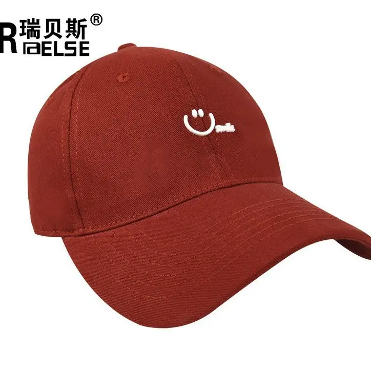 Pink Smiley Letter Baseball Cap for Women - Image 15