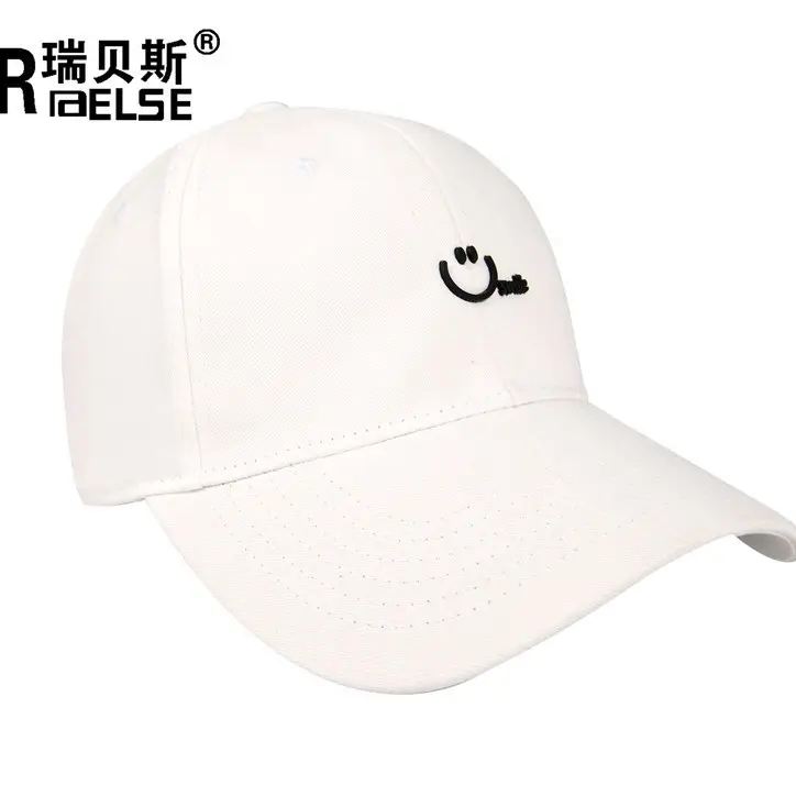 Pink Smiley Letter Baseball Cap for Women - Image 17