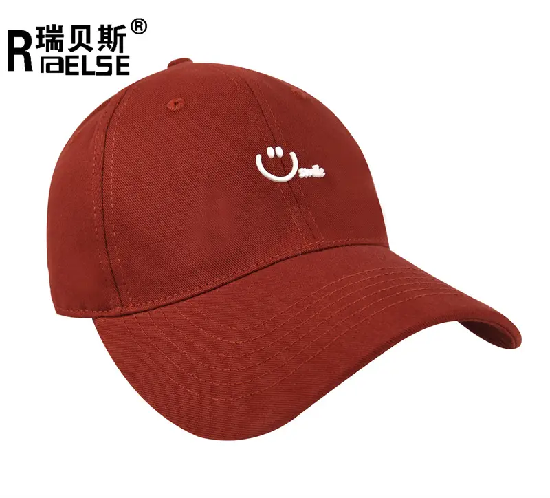 Pink Smiley Letter Baseball Cap for Women - Image 9