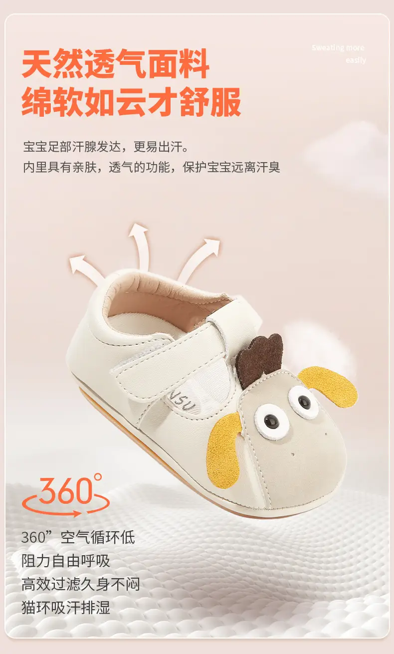 New 0 to 1 Year Old Baby Shoes Soft Sole Baby Toddler Shoes for Men 6-8-12 Months Infants and Girls Spring & Fall Models — feature 15