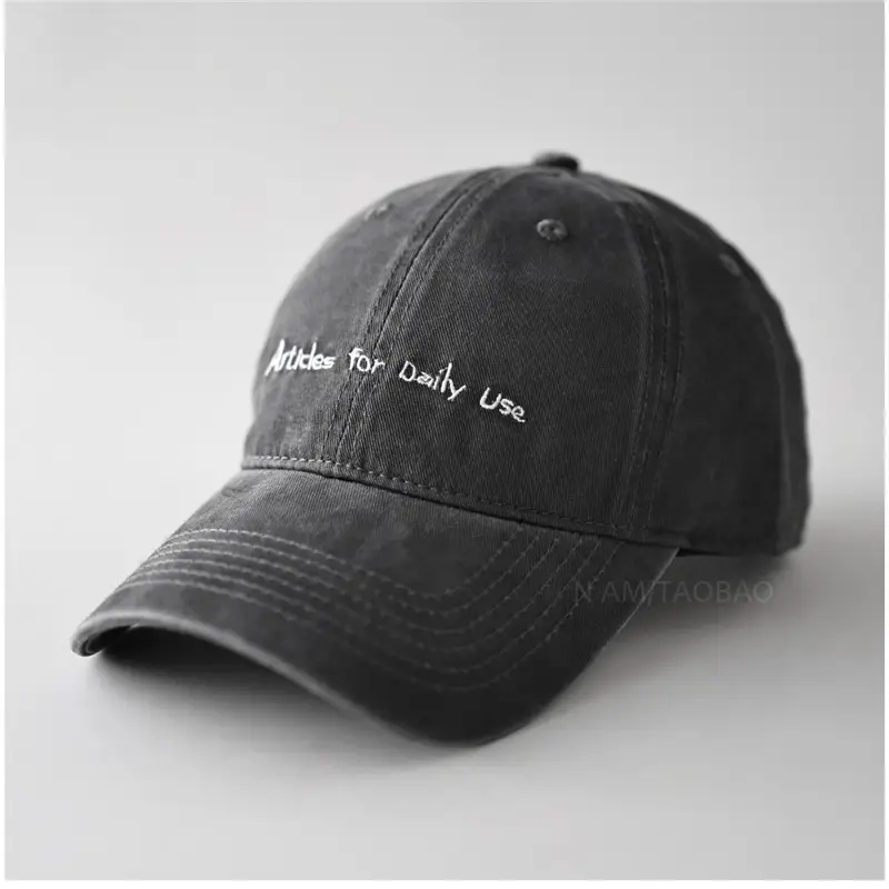 Men Grey Embroidered Baseball Cap "Makebees for Daily Use" - Image 11