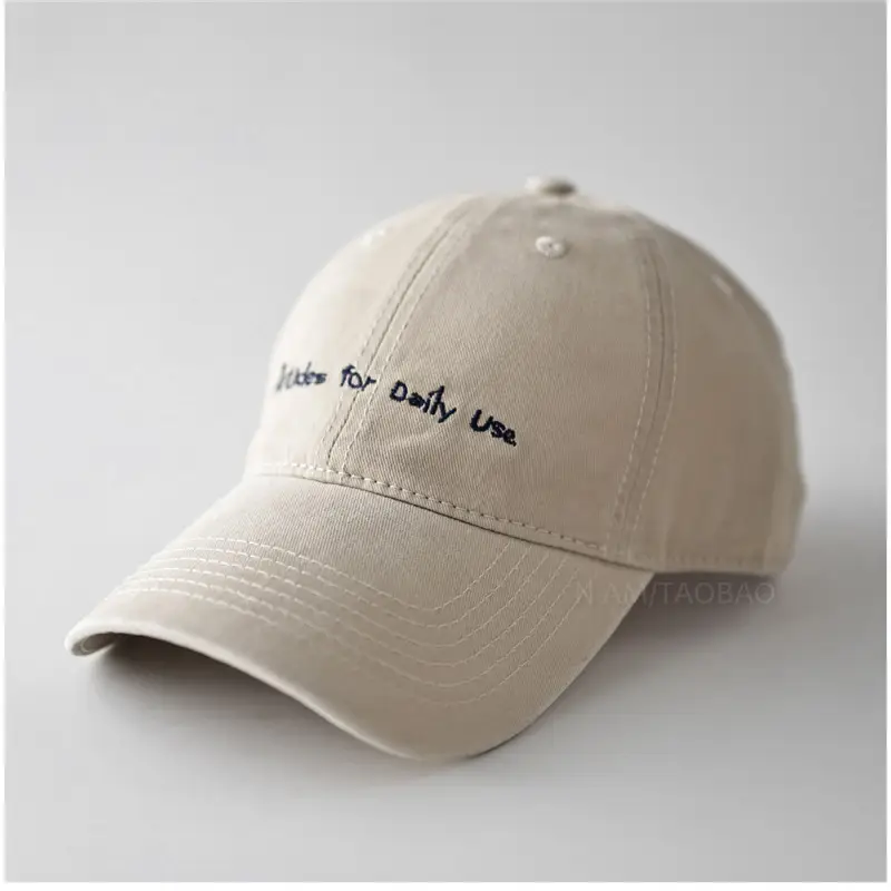 Men Grey Embroidered Baseball Cap "Makebees for Daily Use" - Image 8
