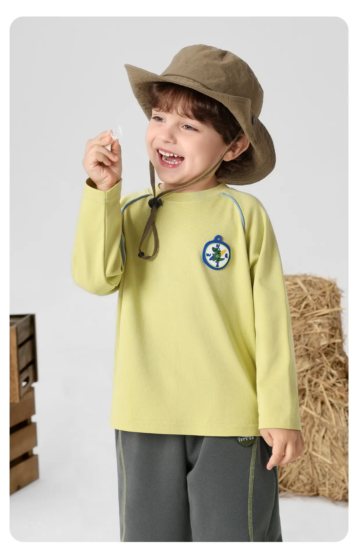 Right-Hand European Style Boys T-Shirt Purple Spring 2026 — feature 18
