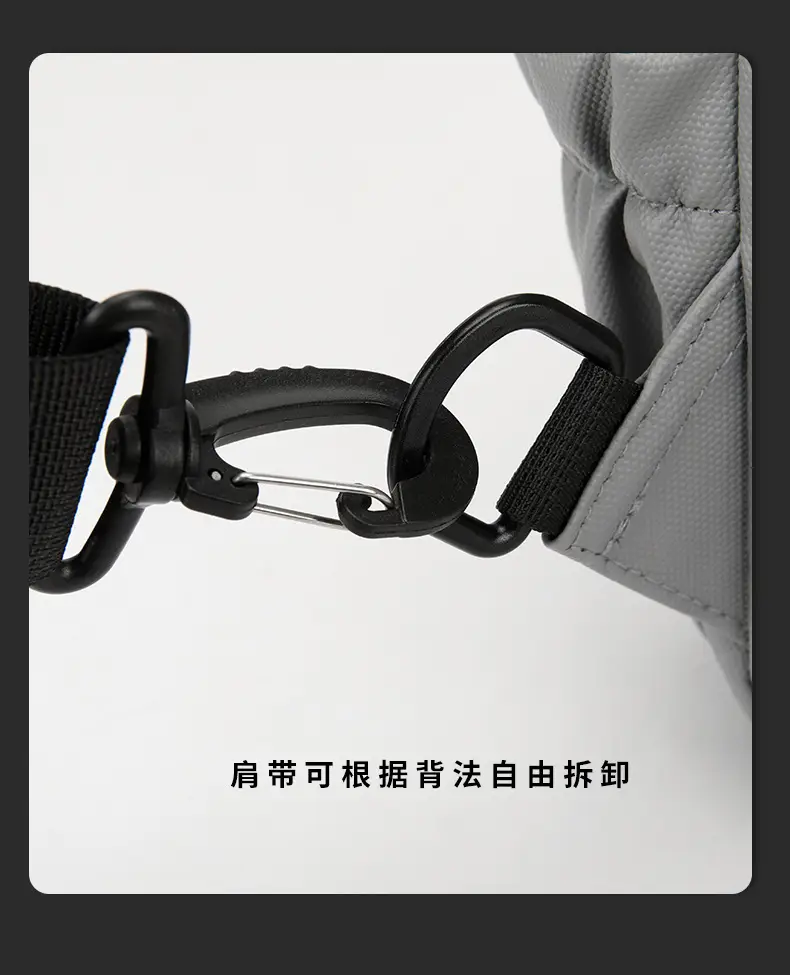 Fashionable Black Crossbody Bag for Men — feature 21