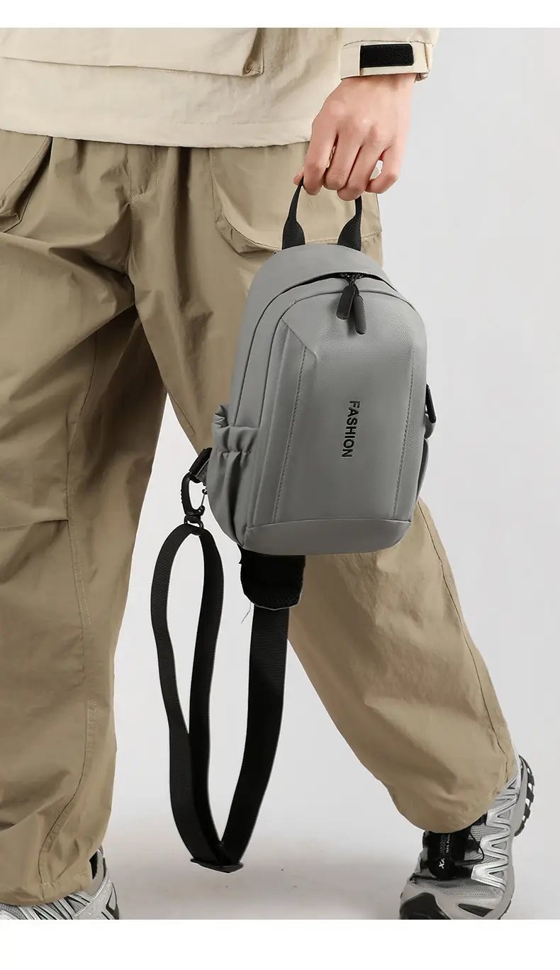 Fashionable Black Crossbody Bag for Men — feature 30