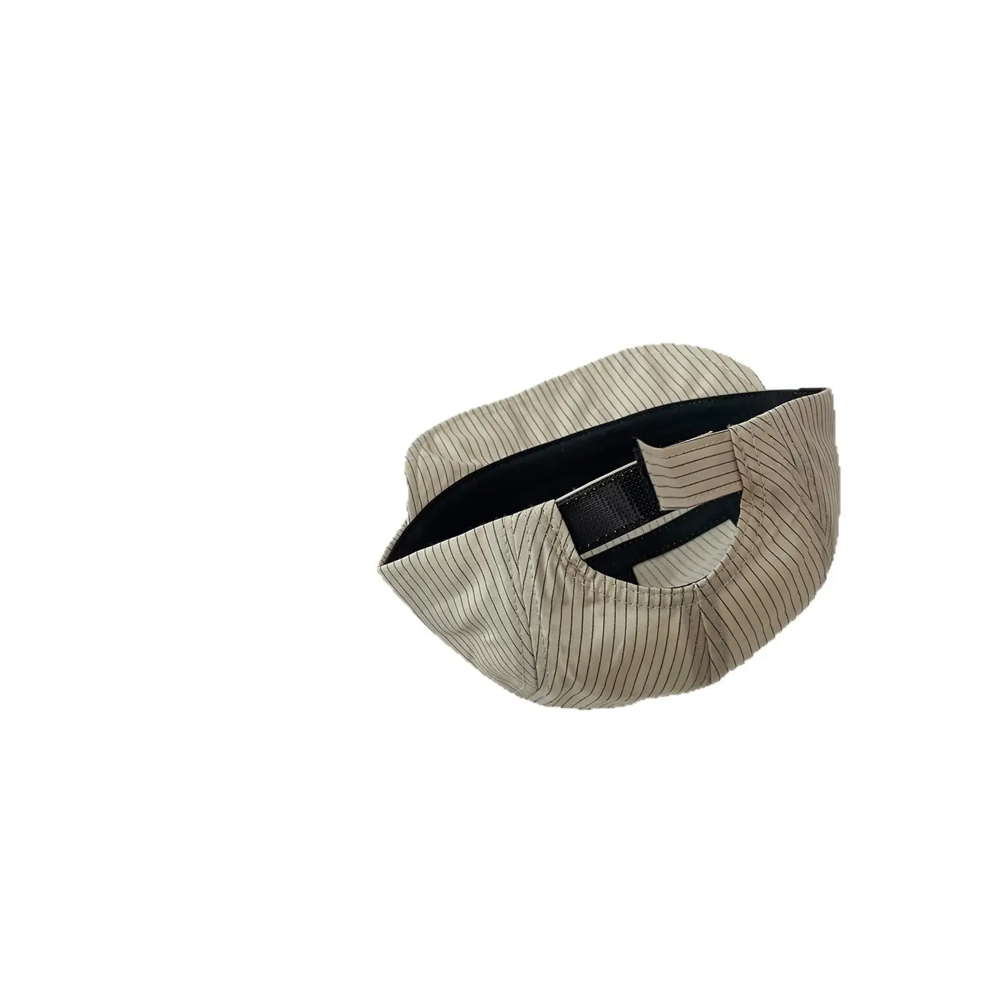 Baby Striped Cap for Boys Girls Beige - Image 9
