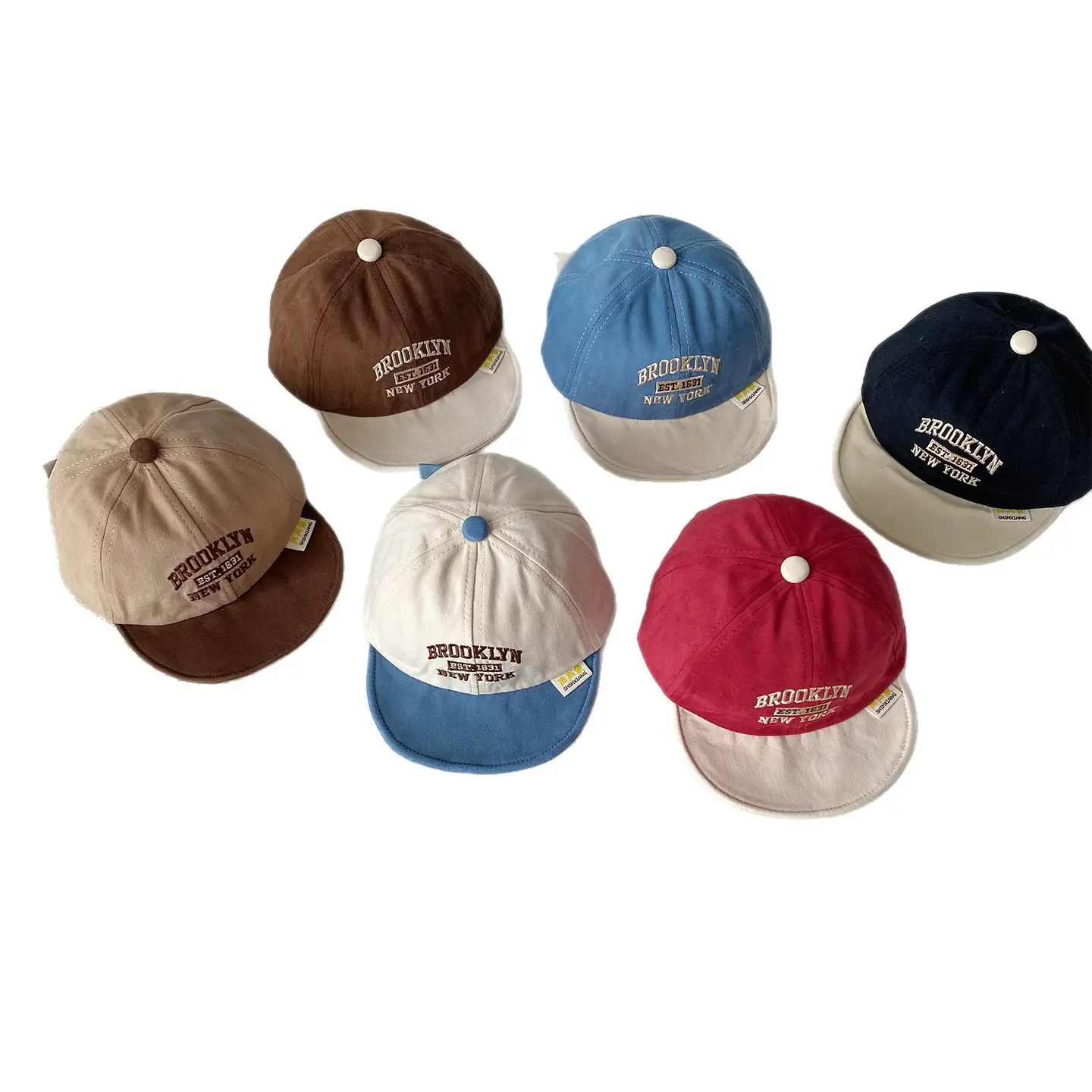 Red Baseball Cap for Boys Girls Sun Protection - Image 11