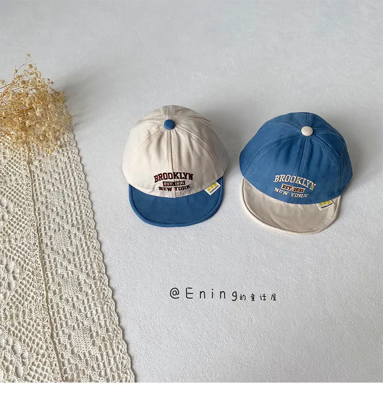 Red Baseball Cap for Boys Girls Sun Protection — feature 12