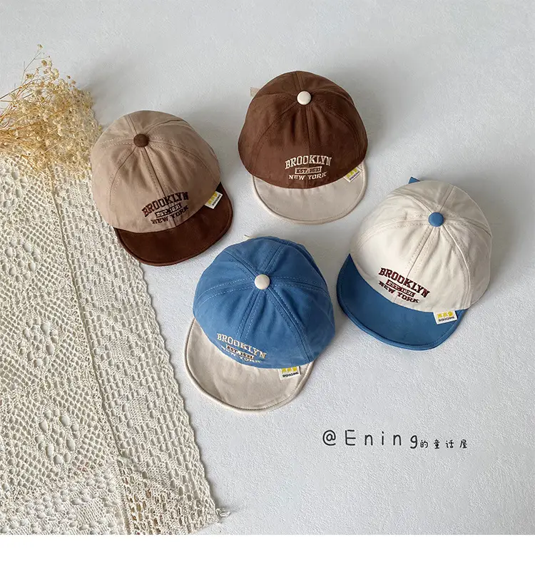 Red Baseball Cap for Boys Girls Sun Protection — feature 13