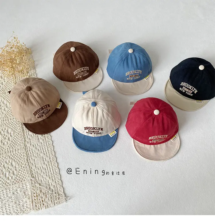 Red Baseball Cap for Boys Girls Sun Protection — feature 14