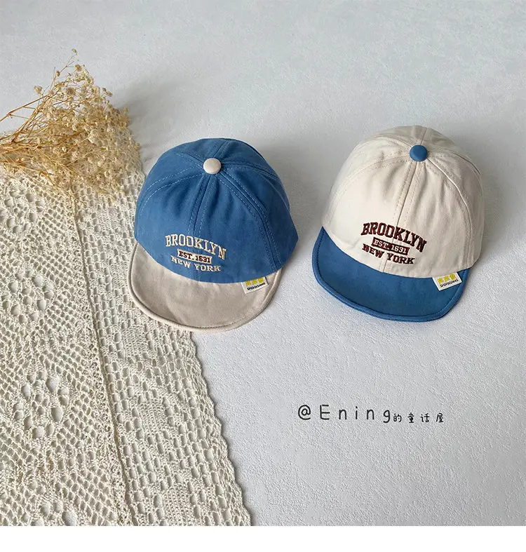 Red Baseball Cap for Boys Girls Sun Protection — feature 8