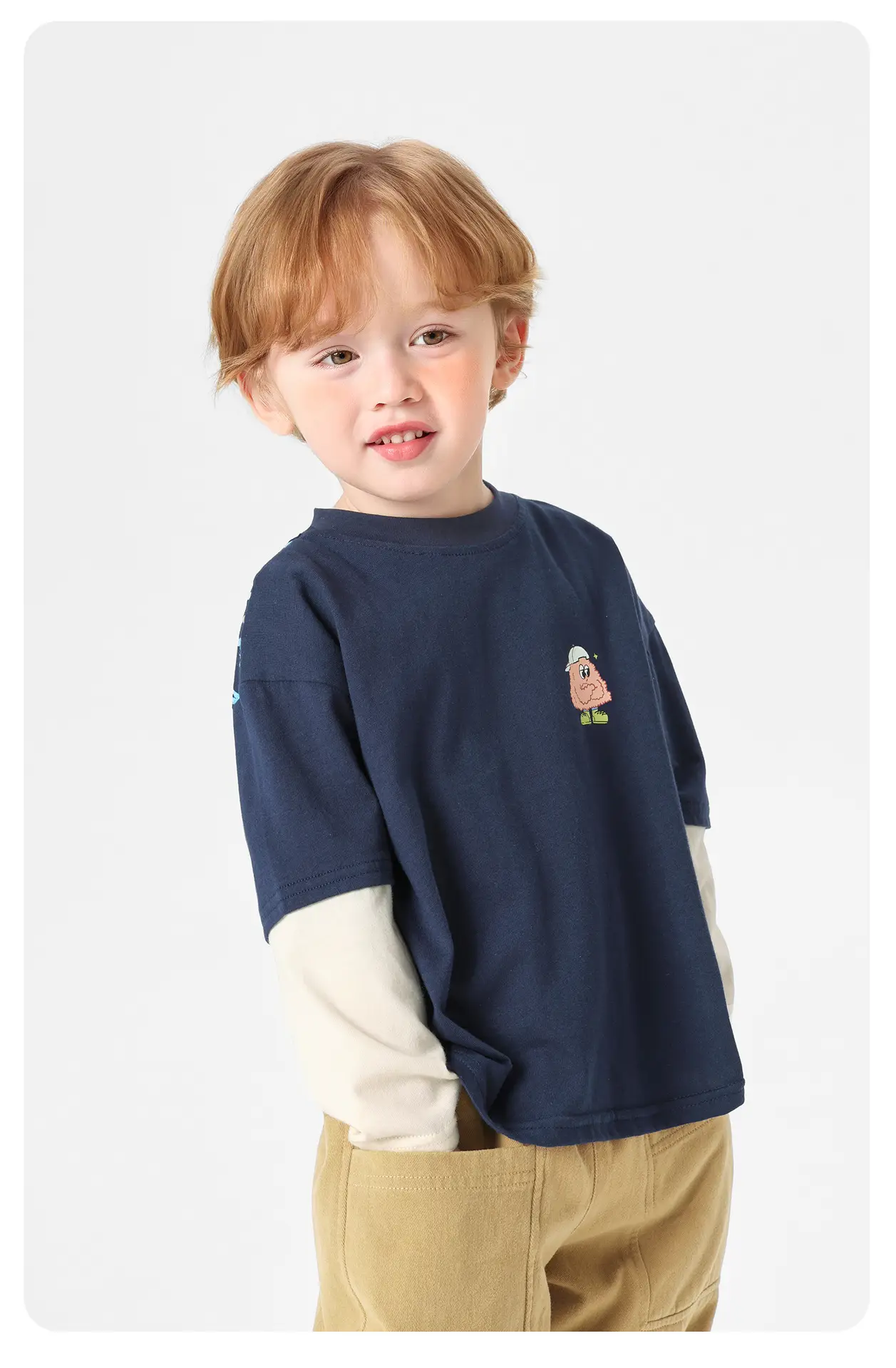 Toddler Navy Long Sleeve T-Shirt 2026 — feature 14