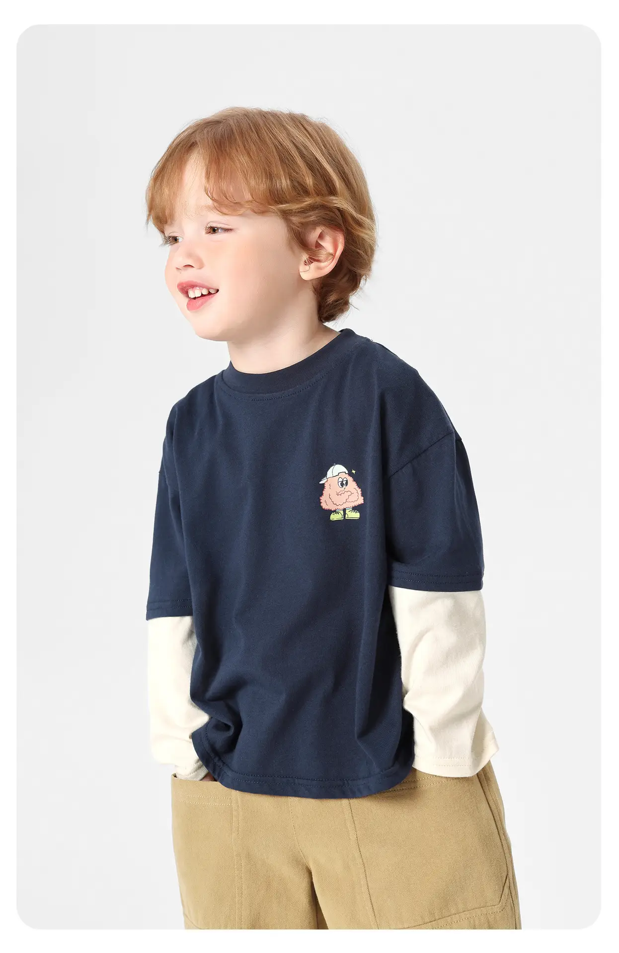 Toddler Navy Long Sleeve T-Shirt 2026 — feature 15