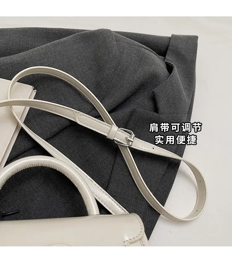 Beige Square Handbag with Cute Decor for Women — feature 4