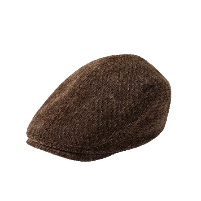 Women's Autumn Winter Beret Cap with Reverse Wearing Design - Image 9
