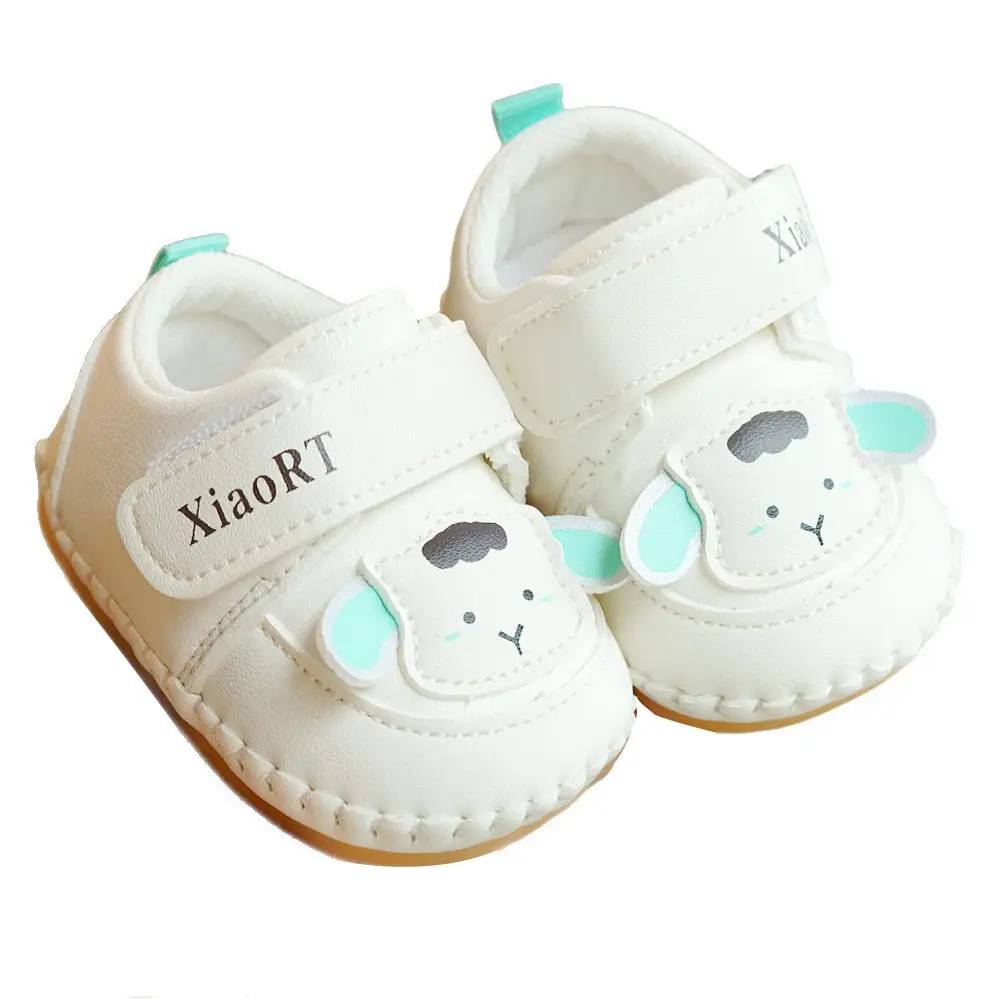 Cute Cartoon Baby Shoes Tan 0-1 Years