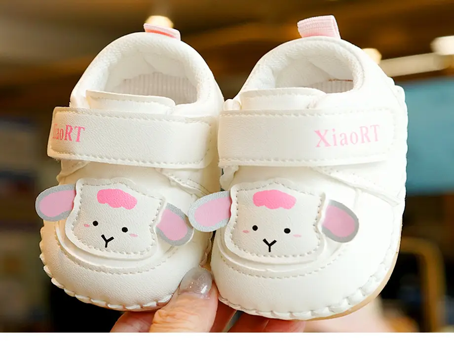 Cute Cartoon Baby Shoes Tan 0-1 Years — feature 6