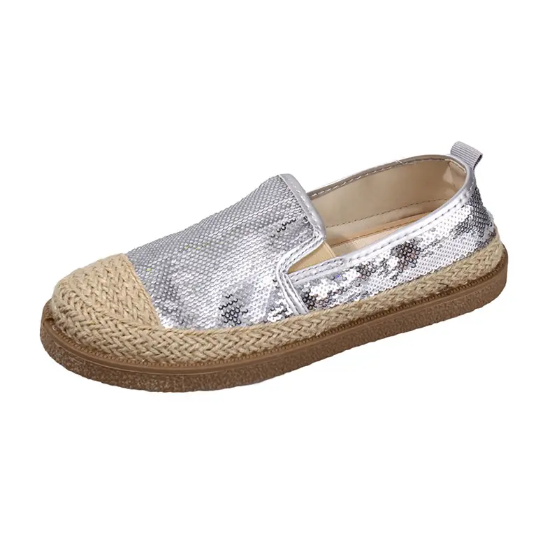 2026 Summer Women's Slip-On Loafers New Versatile Korean Style Lazy Loafers Breathable Sequin Casual Shoes - Image 7