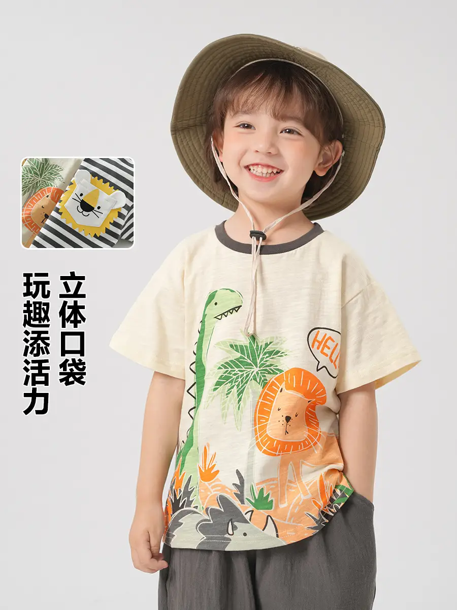 Right European Boys T-Shirt Summer White 9.7A Grade - Image 15