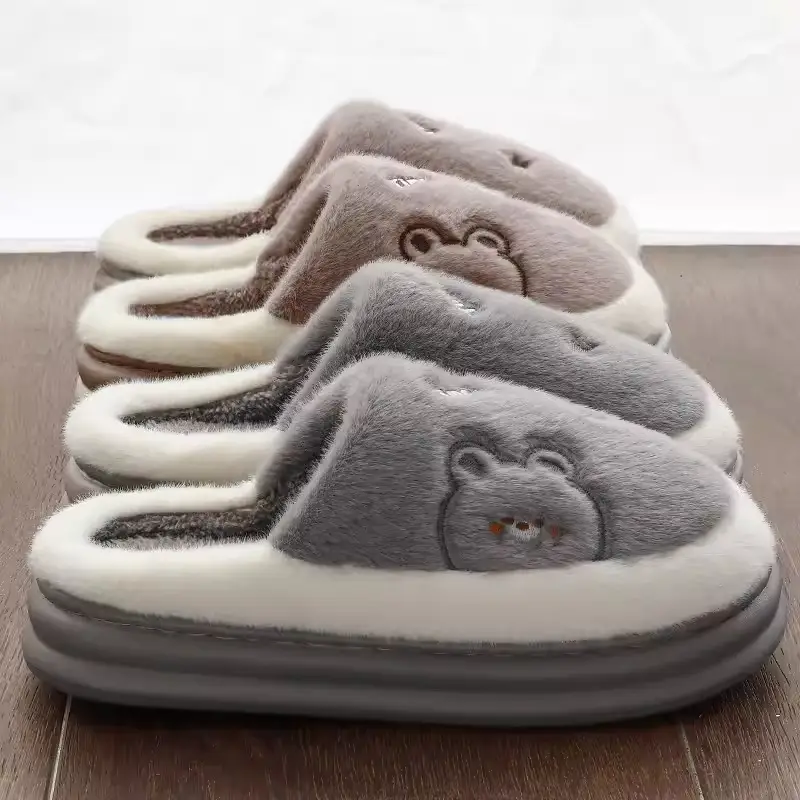 Cotton Cartoon Slippers for Home Winter - Image 8