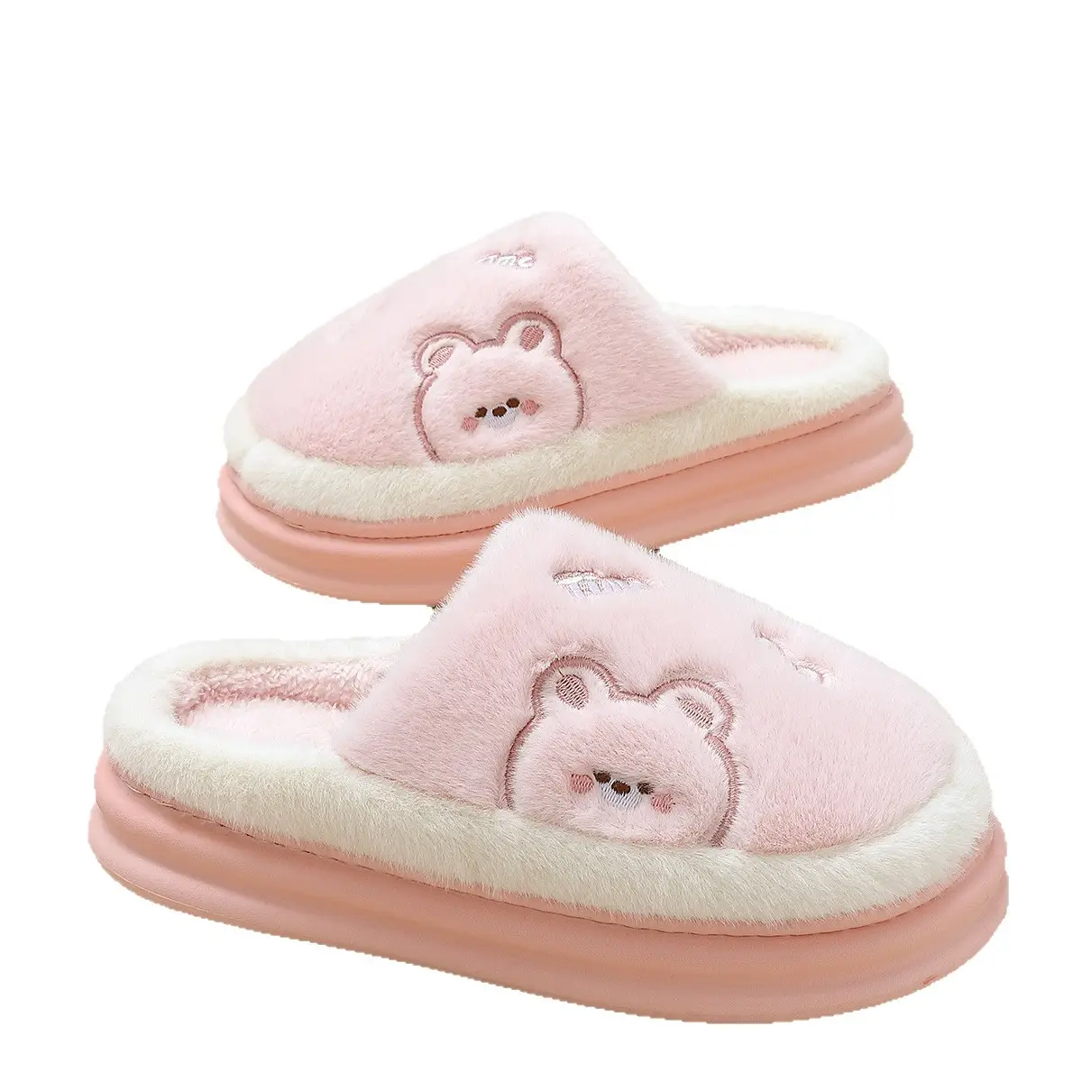 Cotton Cartoon Slippers for Home Winter - Image 9