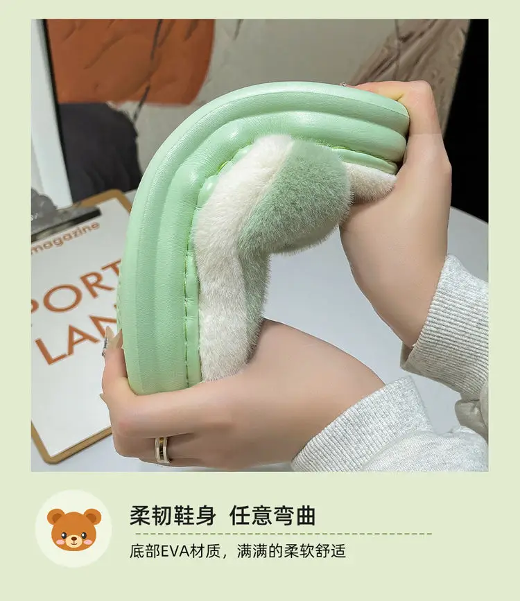 Cotton Cartoon Slippers for Home Winter — feature 9