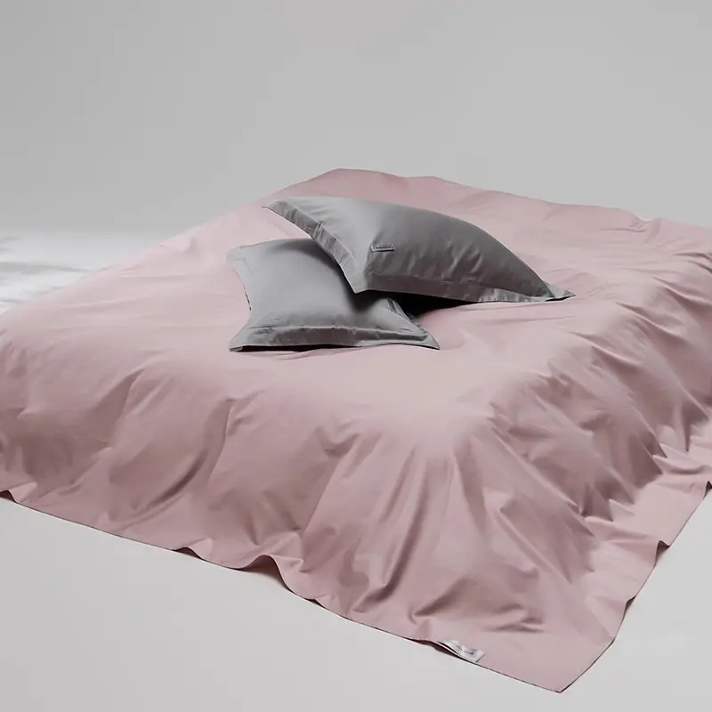 High-Count, High-Density Hotel 100-Count Long-Staple Cotton Bed Sheetss, Single-Piece Pure Cotton Satin Bed Sheetss for Naked Sleeping, Single Bed Bed Sheetss