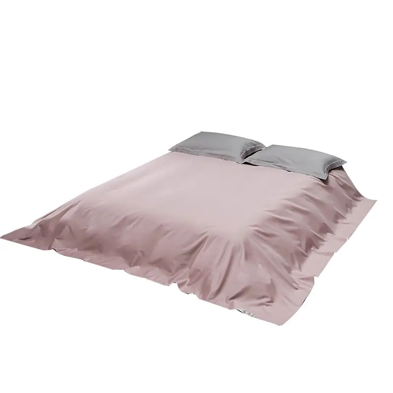 High-Count, High-Density Hotel 100-Count Long-Staple Cotton Bed Sheetss, Single-Piece Pure Cotton Satin Bed Sheetss for Naked Sleeping, Single Bed Bed Sheetss