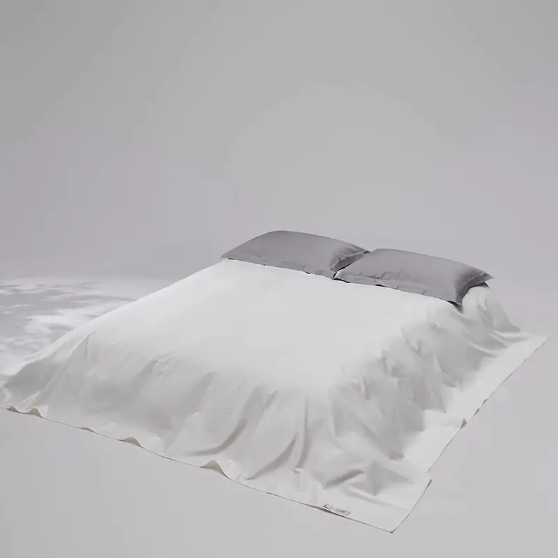 High-Count, High-Density Hotel 100-Count Long-Staple Cotton Bed Sheetss, Single-Piece Pure Cotton Satin Bed Sheetss for Naked Sleeping, Single Bed Bed Sheetss