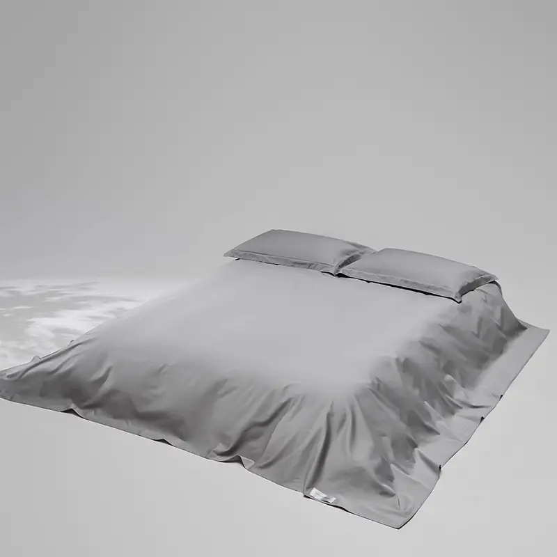 High-Count, High-Density Hotel 100-Count Long-Staple Cotton Bed Sheetss, Single-Piece Pure Cotton Satin Bed Sheetss for Naked Sleeping, Single Bed Bed Sheetss