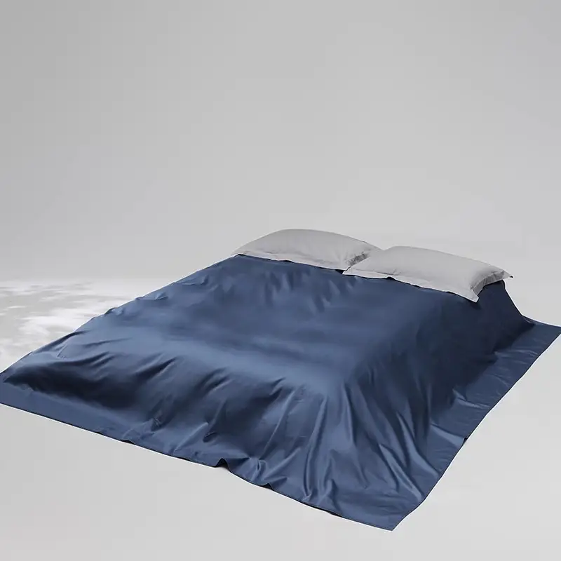 High-Count, High-Density Hotel 100-Count Long-Staple Cotton Bed Sheetss, Single-Piece Pure Cotton Satin Bed Sheetss for Naked Sleeping, Single Bed Bed Sheetss