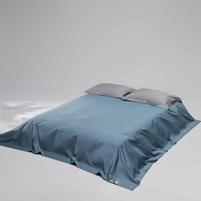 High-Count, High-Density Hotel 100-Count Long-Staple Cotton Bed Sheetss, Single-Piece Pure Cotton Satin Bed Sheetss for Naked Sleeping, Single Bed Bed Sheetss