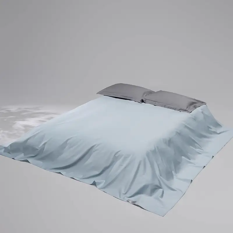 High-Count, High-Density Hotel 100-Count Long-Staple Cotton Bed Sheetss, Single-Piece Pure Cotton Satin Bed Sheetss for Naked Sleeping, Single Bed Bed Sheetss