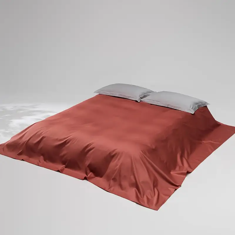 High-Count, High-Density Hotel 100-Count Long-Staple Cotton Bed Sheetss, Single-Piece Pure Cotton Satin Bed Sheetss for Naked Sleeping, Single Bed Bed Sheetss