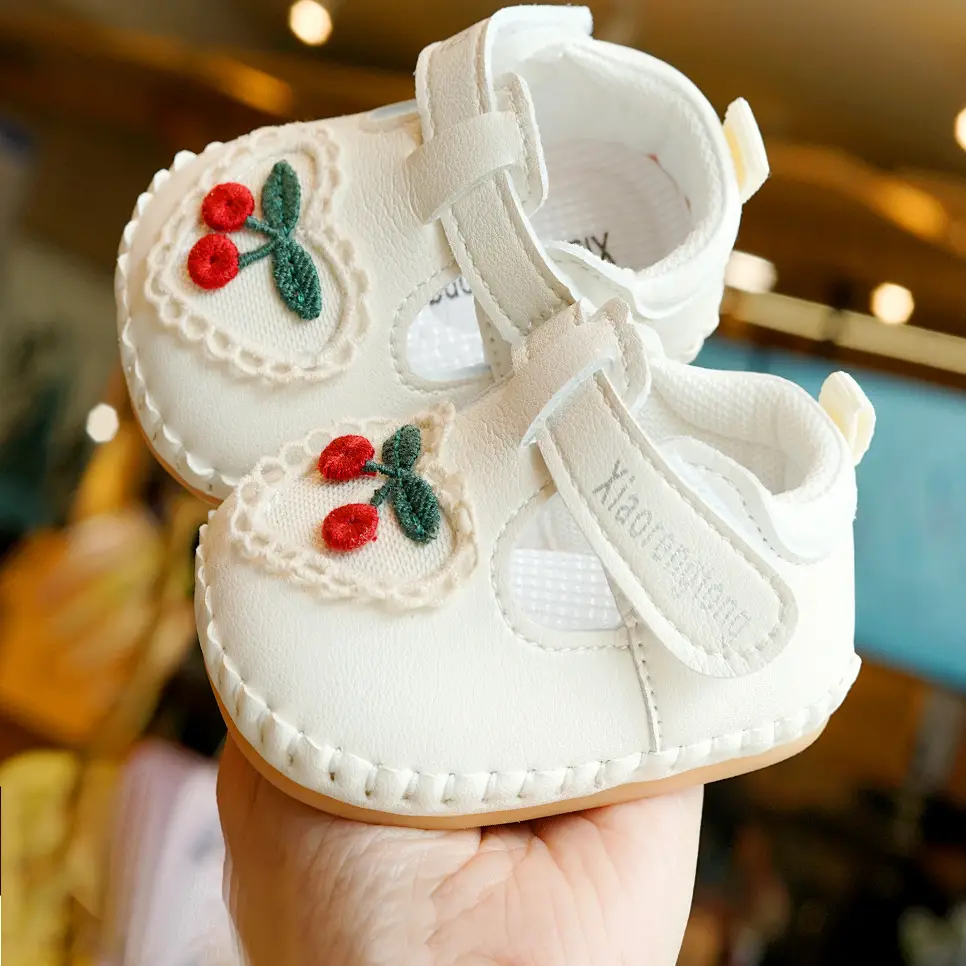 Baby Shoes Soft Sole Non-Slip Spring & Fall New Beginner Female Baby Shoes 0-1 Years Old Toddler Shoes Breathable Princess - Image 4