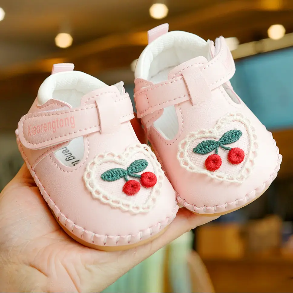 Baby Shoes Soft Sole Non-Slip Spring & Fall New Beginner Female Baby Shoes 0-1 Years Old Toddler Shoes Breathable Princess - Image 5